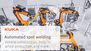 KUKA Robotics Spot Welding TechCenter Bavaria Germany - Walkthrough