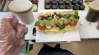 POV Subway Sandwiches with Every Topping