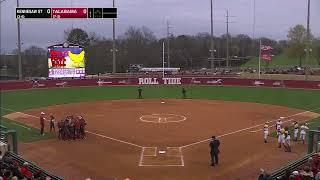 Alabama vs Kennesaw  Women Softball Feb 242023