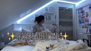 Morgenroutine zum letzten Schultag