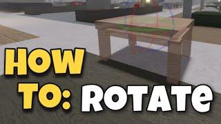 How To Rotate In Roblox SCP 3008 Rotation Guide