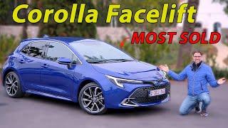The most sold car 2023 Toyota Corolla facelift Hatch vs Touring Sports Hybrid REVIEW