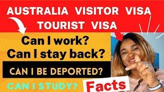 Get Your Australia Visitor Visa \ Tourist Visa - Heres What To Expect #australiavisa