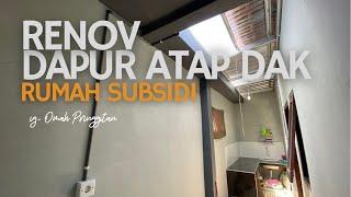 Renovasi rumah subsidi bikin pagar-DAPUR dan DAK tampungan airtotal biaya⁉️