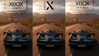 FORZA HORIZON 4 - XBOX ONE X vs XBOX SERIES S vs XBOX SERIES X COMPARAÇÃO GRÁFICA