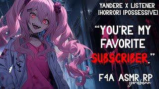Yandere Streamer Plays A Deadly Game With Her New Sub  Dark F4A ASMR RP