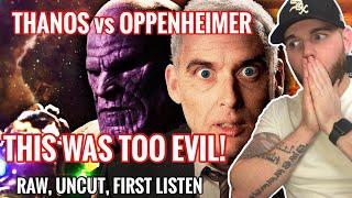 Industry Ghostwriter Reacts to Thanos vs J Robert Oppenheimer. Epic Rap Battles of History- DEAD