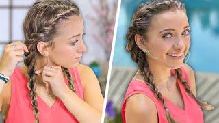 Brooklyn’s Easy DIY SUMMER Hairstyle  Rope Twist Combo
