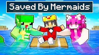 Saved By MERMAIDS In Minecraft