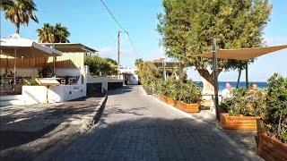 Kamari  Santorini  Greece   Walking Tour