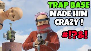 RUST  Toxic Player Gets ANGRY at TRAP BASE 