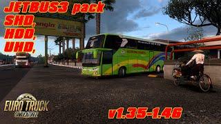 UPGRADE JETBUS3 packSHDHDDUHD Euro Truck Simulator 2 v1.35-1.46