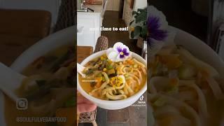   Recipe for an easy Laksa Soup #Vegan #VeganLaksa #Cooking #Chef