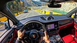 Aggressive POV mountain Drive on 500hp MONSTER Porsche GTS