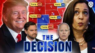 Kamala Regrets Walz? VP Debate New Polls and NEW Electoral Map Prediction  The Decision Ep. 12