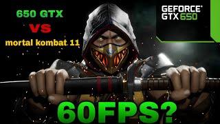 Оптимизация мортал комбат 11  Mortal kombat 11 gtx 650  как повысить фпс