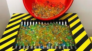 Experiment Shredding 1000 Orbeez Satisfying