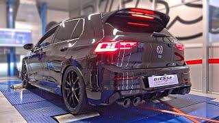2022 VW Golf 8 R 400HP feat. Akrapovic OPF Delete Exhaust + Eventuri Intake @ DYNO + Soundcheck