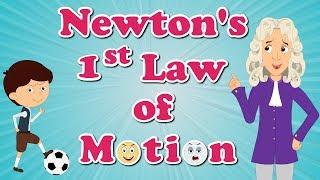 Newtons First Law of Motion  #aumsum #kids #science #education #children