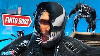 CI FINGIAMO VENOM COME BOSS ️ FORTNITE