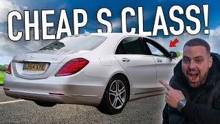 I BOUGHT THE CHEAPEST MERCEDES S-CLASS IN THE UK