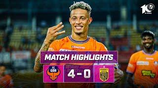 Match Highlights  FC Goa 4-0 Hyderabad FC  MW 21  ISL 2023-24