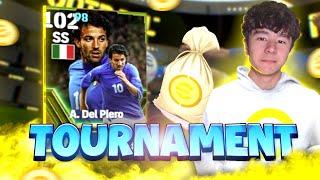  1000 Coins Tournament Blitz Curler Del Piero Pack Opening  eFootball 2024 Mobile