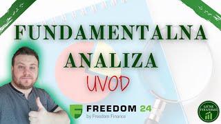 Fundamentalna Analiza - Uvod u analizu akcija na berzi - Powered by Freedom 24