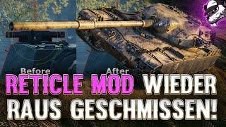 Ich hab den Reticle Mod wieder rausgeschmissen World of Tanks - Gameplay - DE