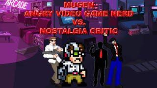 Mugen - Angry Video Game Nerd AVGN vs.  Nostalgia Critic