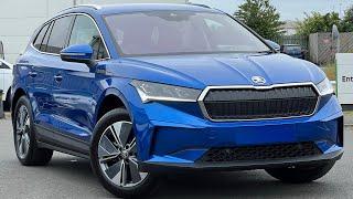 Brand New Skoda Enyaq 80 ecoSuite Auto Race Blue Metallic