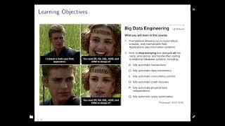 Big Data Engineering Introduction and Administrative Matters