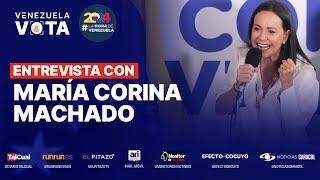 Entrevista exclusiva con María Corina Machado