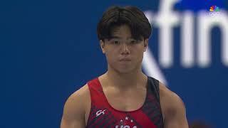 Asher Hong does the most difficult vault in the WORLD  U.S. Olympic Gymnastics Trials