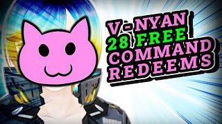 Do you need V Nyan redeems? Here are 28 100% easy to use.