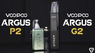 Voopoo Argus P2 & G2 Unboxing