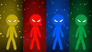 The Stickman MINIGAMES random Gameplay - Stickman Party 1 2 3 4 Player