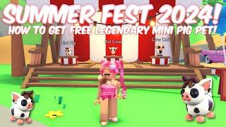 SUMMER STATE FAIR 2024 HOW TO GET THE MINI PIG PET FOR FREE  & BEST WAY TO FARM TICKETS ️