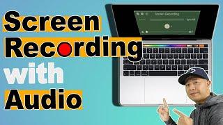 Quicktime Screen Recording with AUDIO on a Mac