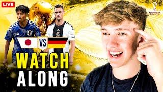 GERMANY vs JAPAN Live Watchalong  World Cup 2022