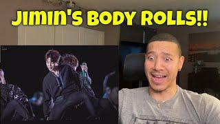 Reacting to Jimin Body Roll Compilation