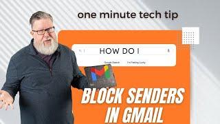 How To Block A Sender On Your Email