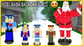 NOEL BABA YILBAŞINDA KEREM KOMİSERİN EVİNE GELDİ HEDİYELER GETİRDİ  Minecraft