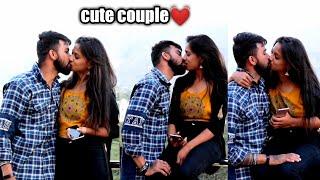 real lips kissing prank on my cute girlfriend Soniya gone romantic new kiss prank