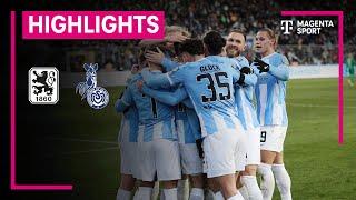 TSV 1860 München - MSV Duisburg  Highlights 3. Liga  MAGENTA SPORT