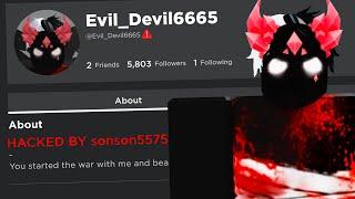 تهكر حساب التحقيقات  Evil_Devil6665   بكيت 
