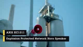 AXIS XC1311 Explosion-Protected Network Horn Speaker - certified for ZoneDivision 1