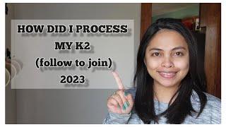 OUR K2 FOLLOW TO JOIN PROCESS 2023 The Meads  #k2visa #filamfamily #thankful #k2ftj