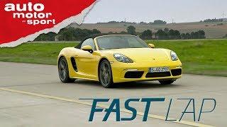 Porsche 718 Boxster S Käfer-Sound mit Porsche-Speed - Fast Lap  auto motor und sport