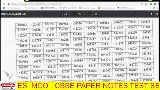 HPSC HCS PRE EXAM RESULT 2021 CUT OFF